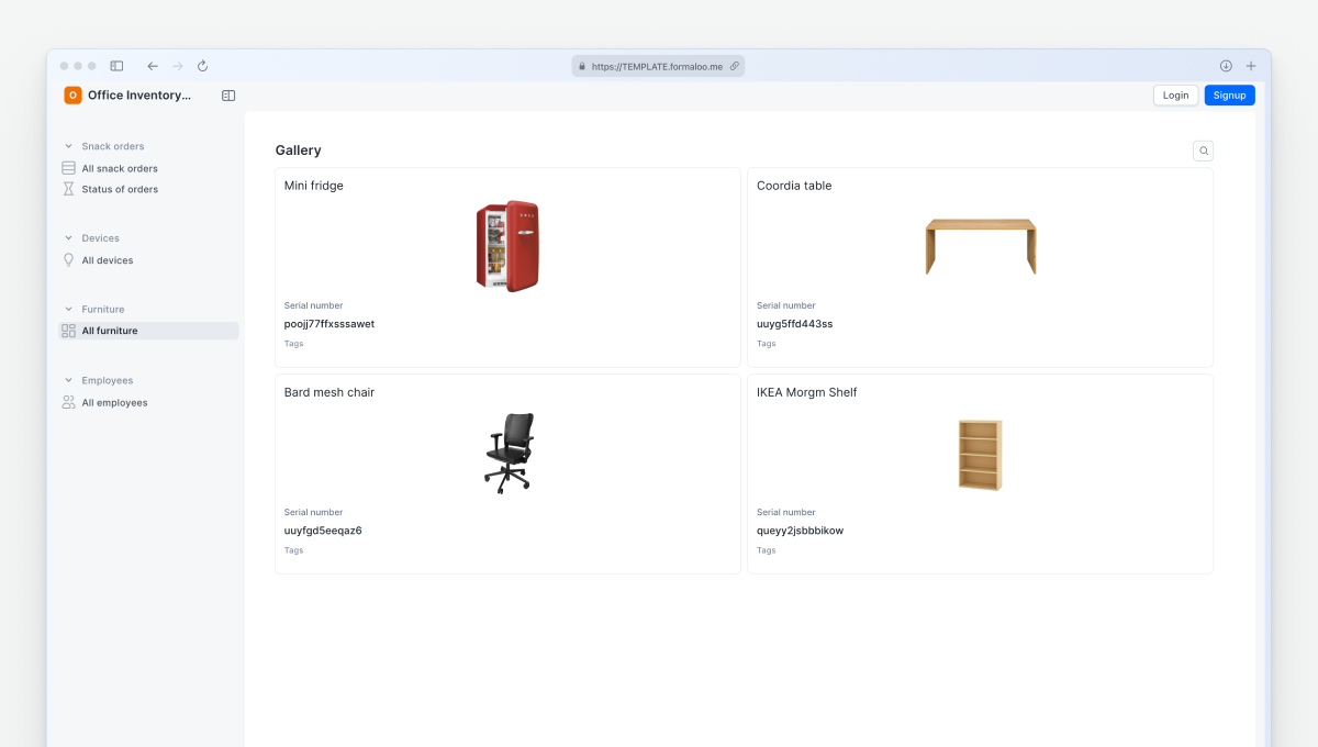 Office Inventory App