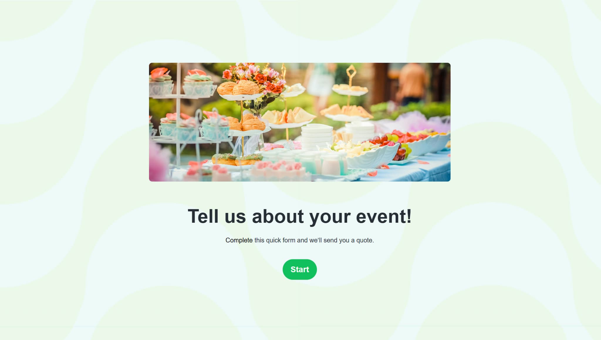 Event planning template