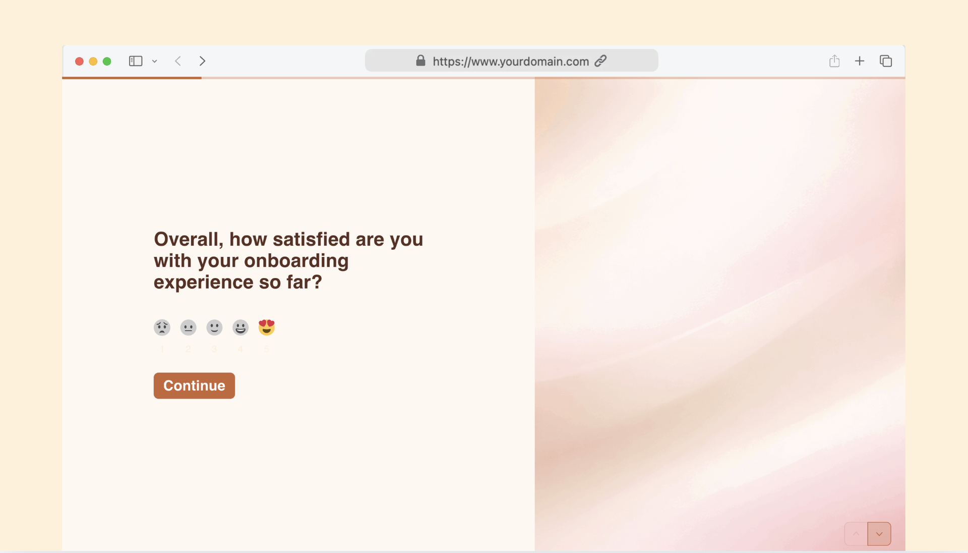 Employee onboarding survey
