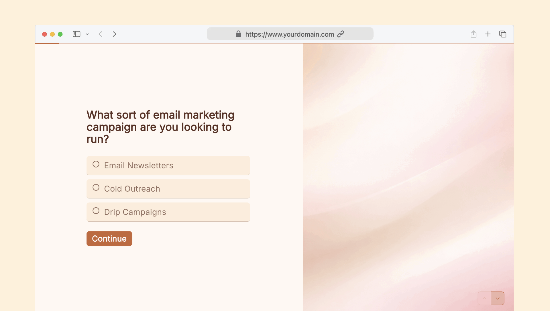 Email marketing project calculator