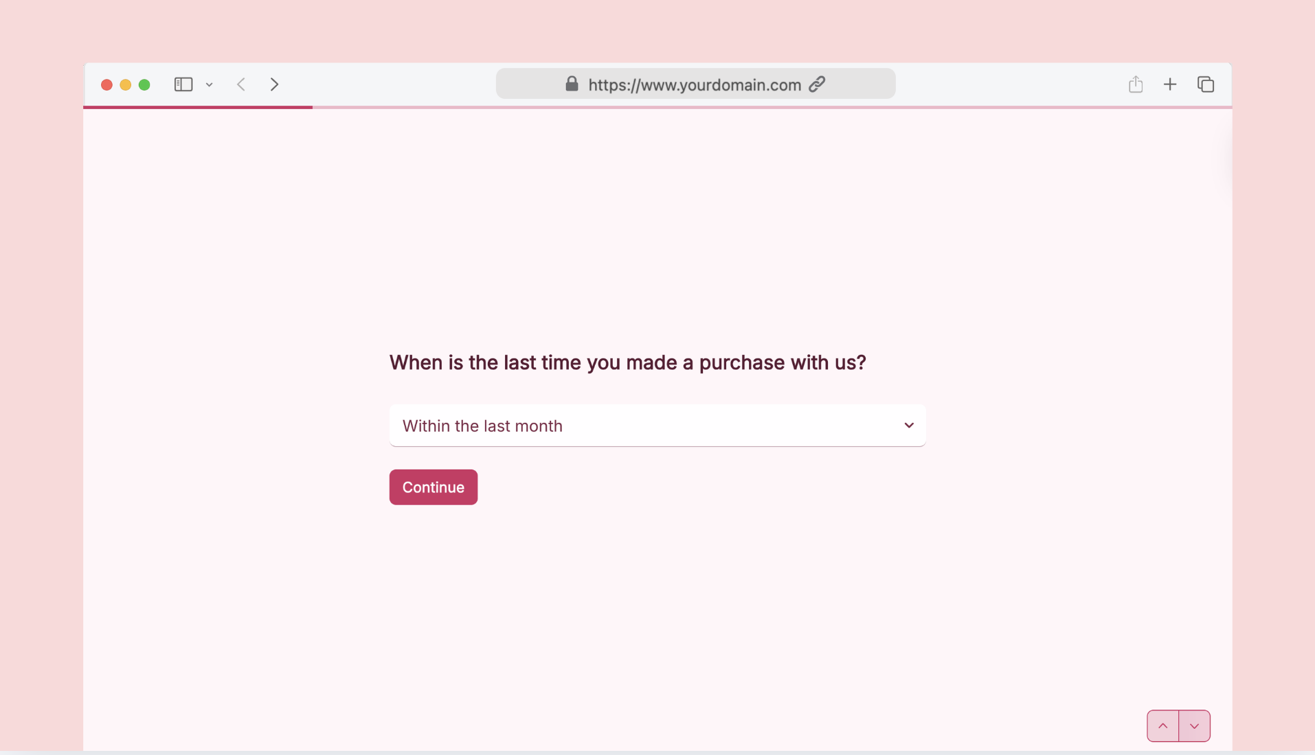 Customer retention survey