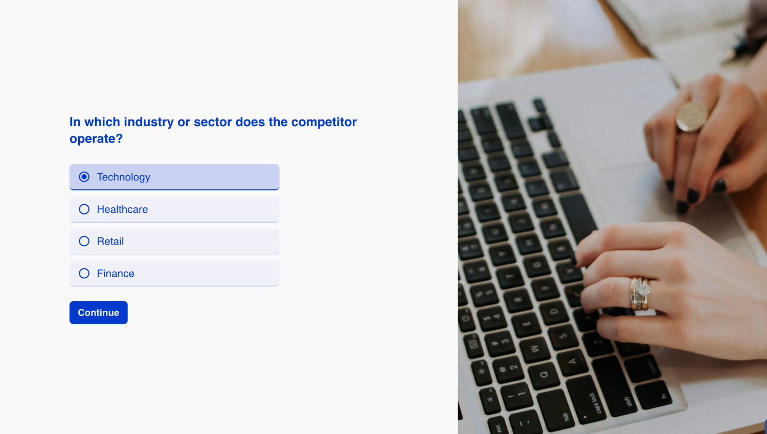 Competitor analysis form