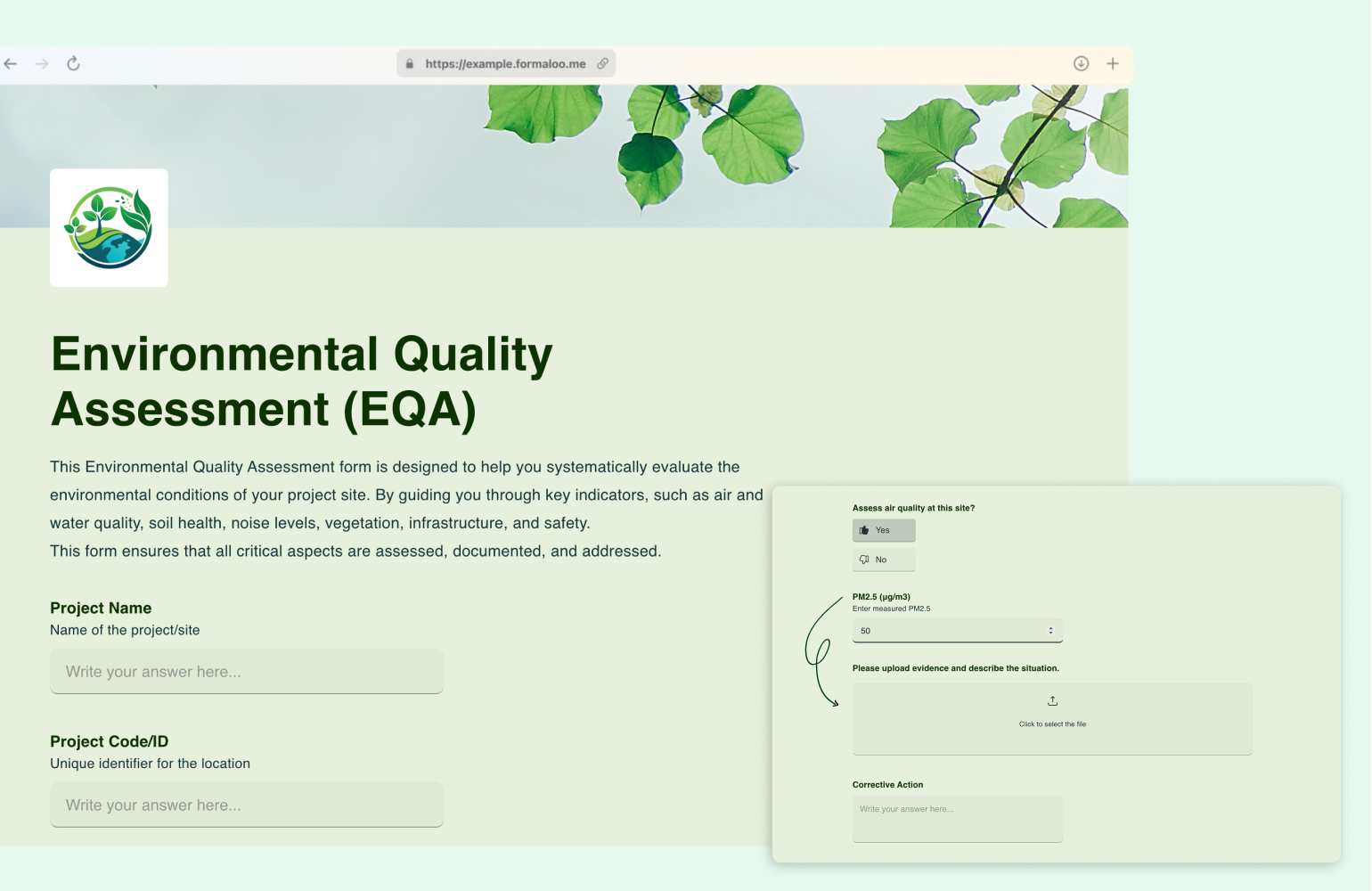 Environmental Quality Assessment (EQA)