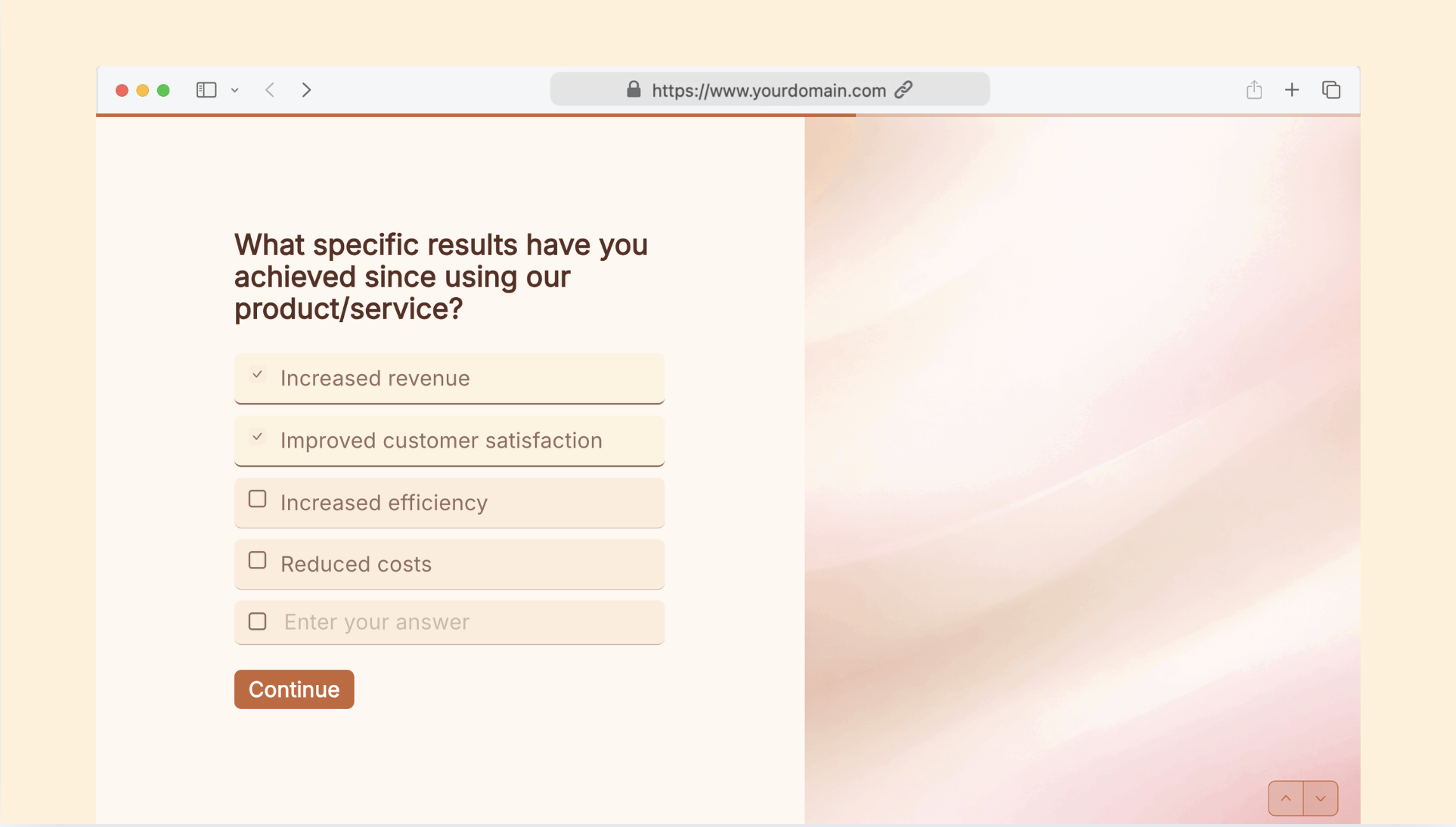 Customer success story questionnaire