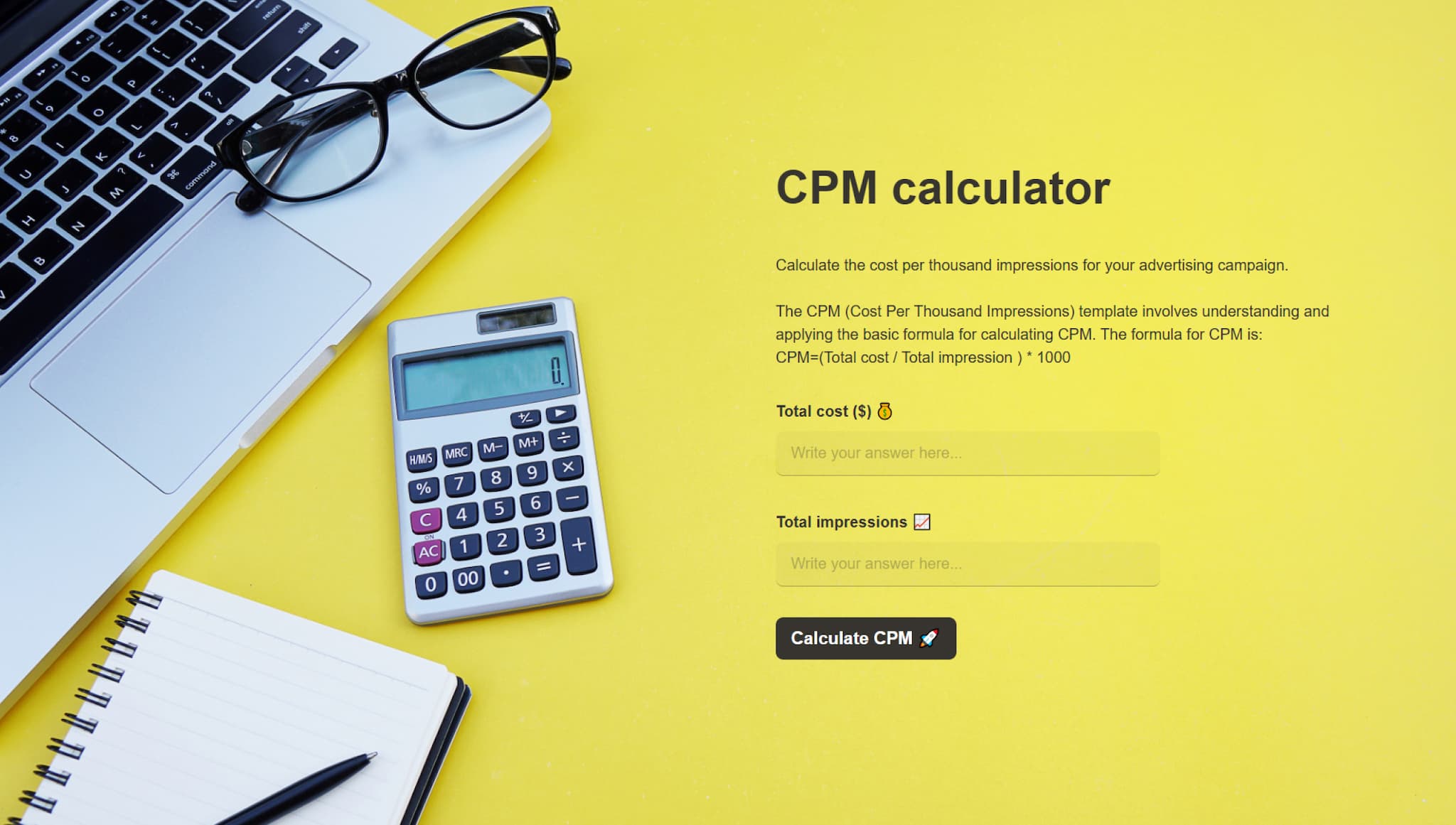 CPM calculator