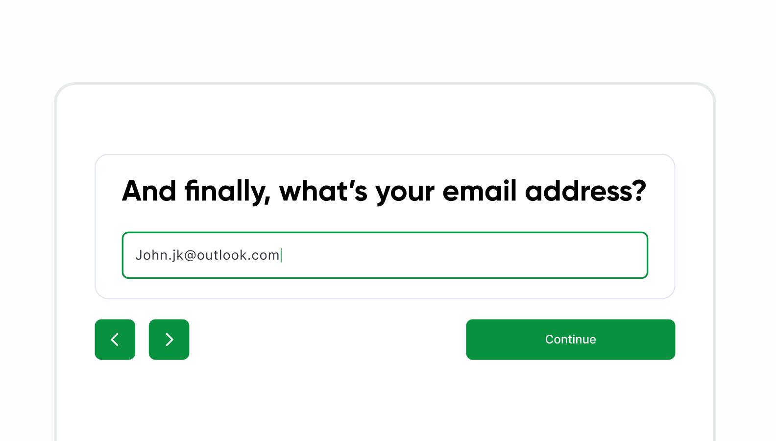 Lead generation form template Formaloo