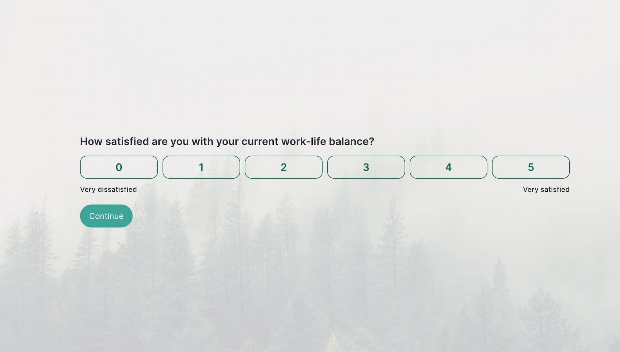 Employee well-being survey