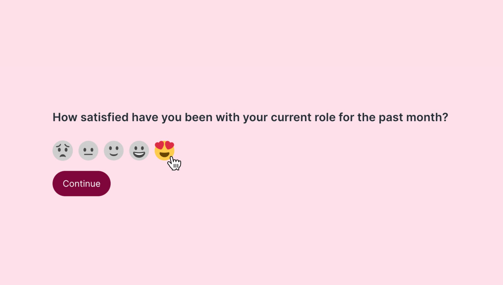 Pulse survey template Formaloo