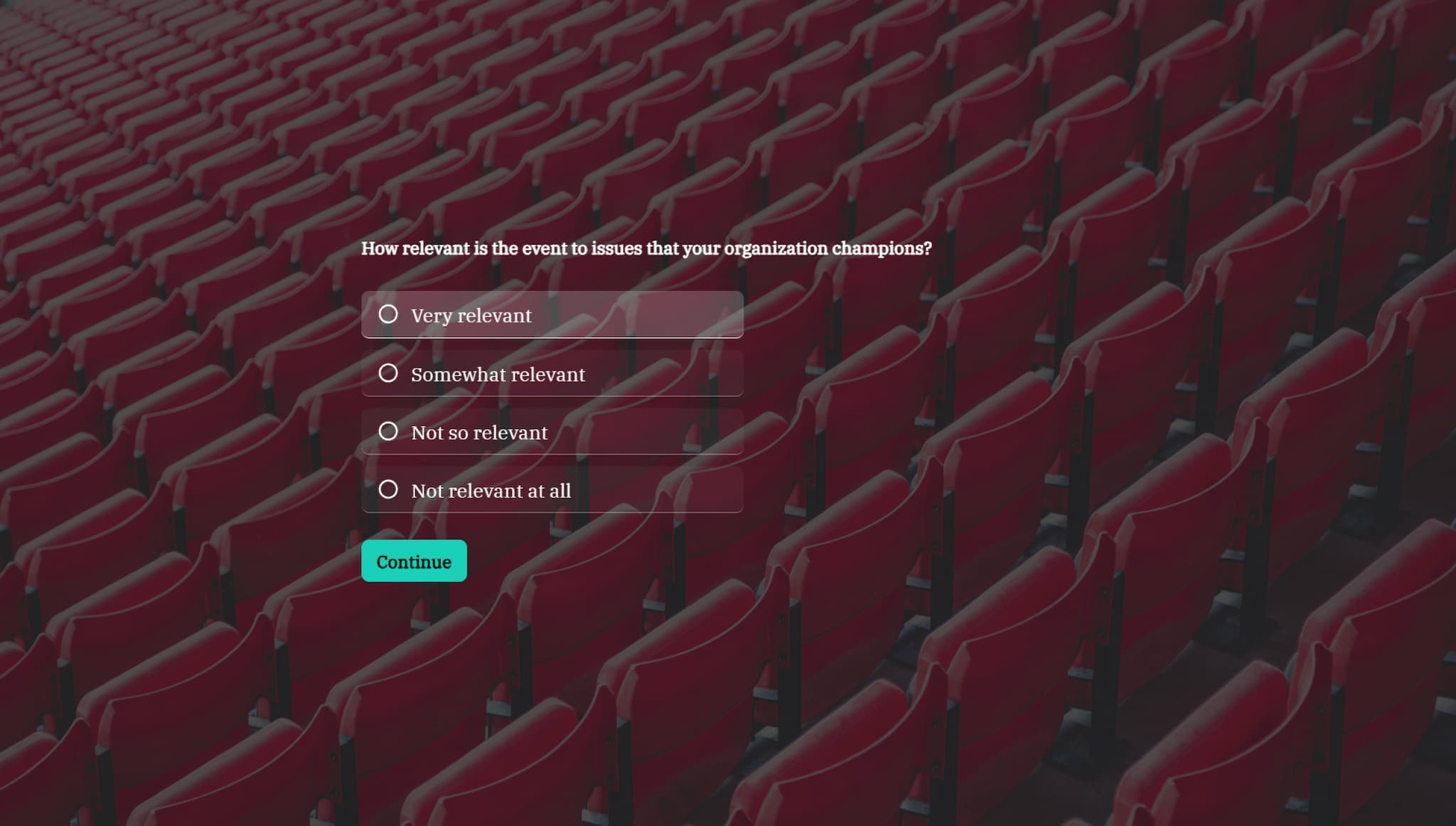 Corporate response to current events survey