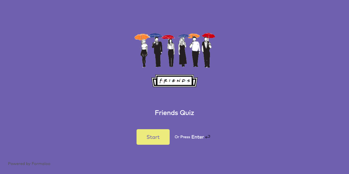 Friends Quiz