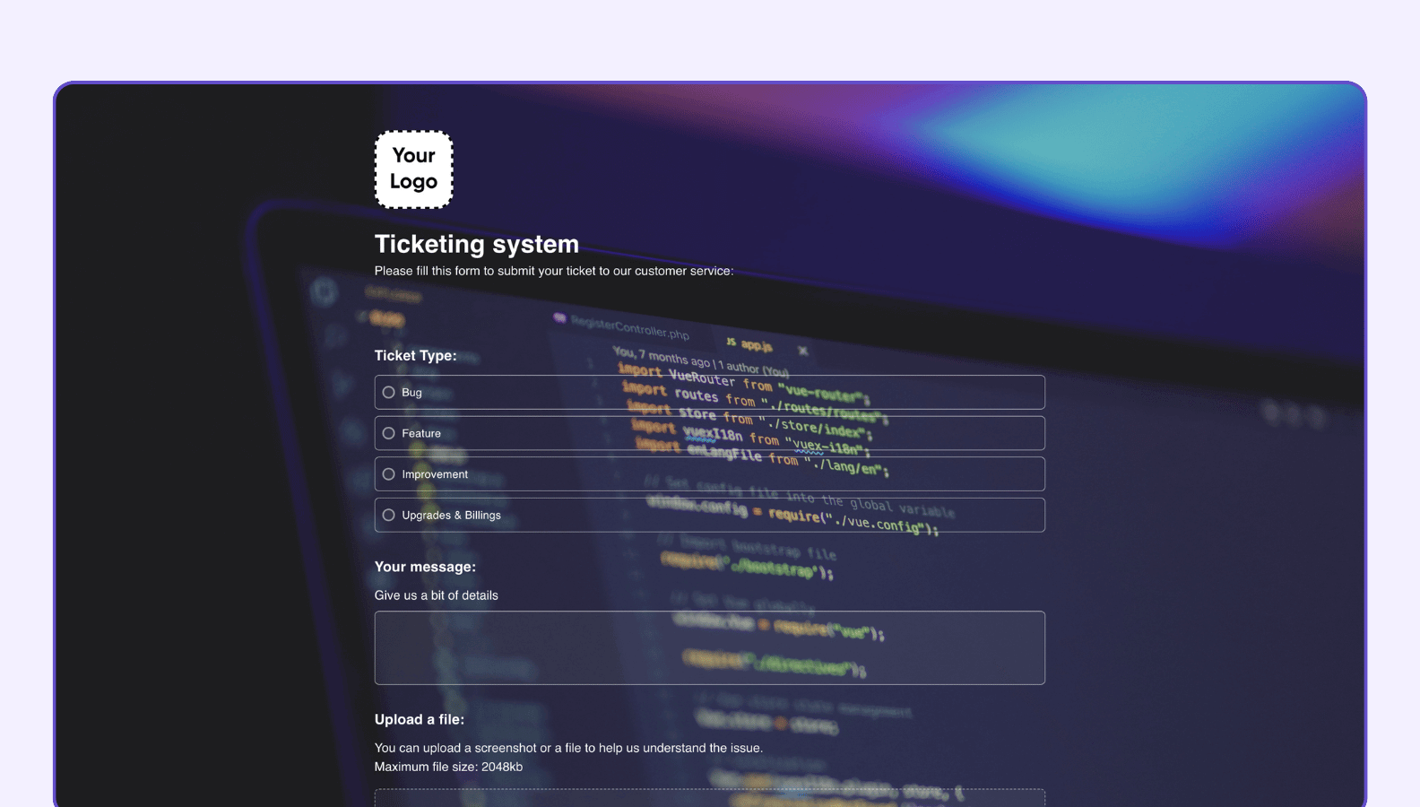 Ticketing system template Formaloo Ticketing system template Formaloo