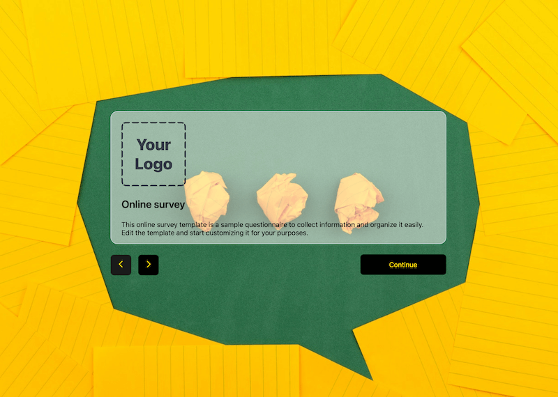 Online Survey Template Formaloo Online survey template formaloo