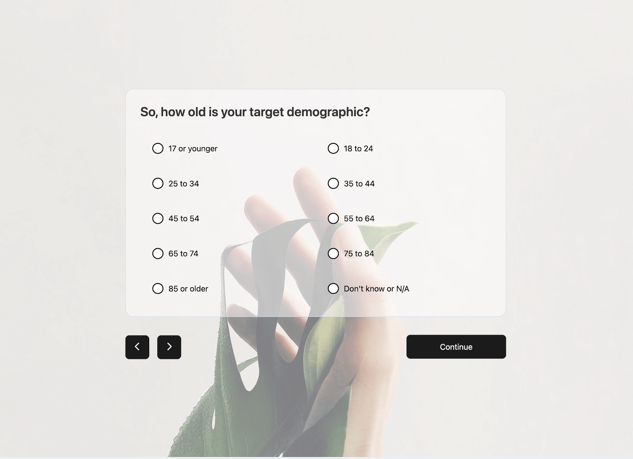 Branding questionnaire template Formaloo Branding questionnaire template Formaloo